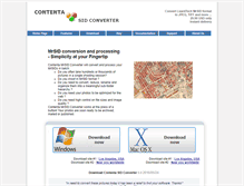 Tablet Screenshot of contenta-sidconverter.com